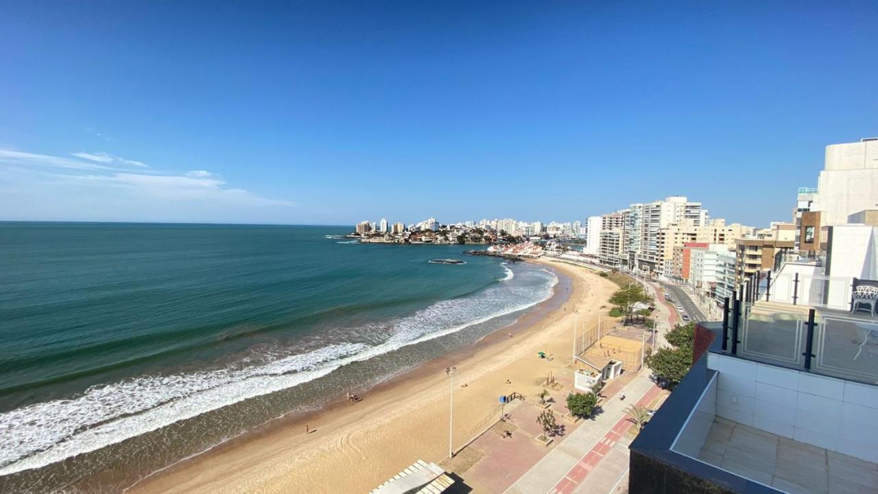 Апартаменти Vista Panoramica Para O Mar Da Praia Do Morro Гуарапарі Екстер'єр фото