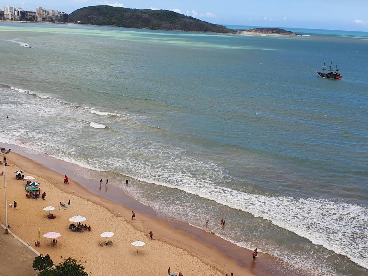 Апартаменти Vista Panoramica Para O Mar Da Praia Do Morro Гуарапарі Екстер'єр фото